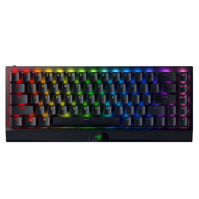 Seitruly Teclado V3 Min, accesorio de computadora inalámbrico para el hogar, teclado mecánico, teclados pequeños para juegos para el hogar, Juegos de teclado y mouse para computadora Gelbe Schalter