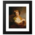 thumbnail image 2 of Johann Baptist Lampi the Elder 20x24 Black Modern Framed Museum Art Print Titled - May, 2 of 5