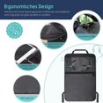 thumbnail image 5 of Organizador de coche, protectores de asiento de coche, protector de asiento impermeable con almacenamiento multibolsillo y soporte transparente para tableta, 1 Uds., 5 of 5