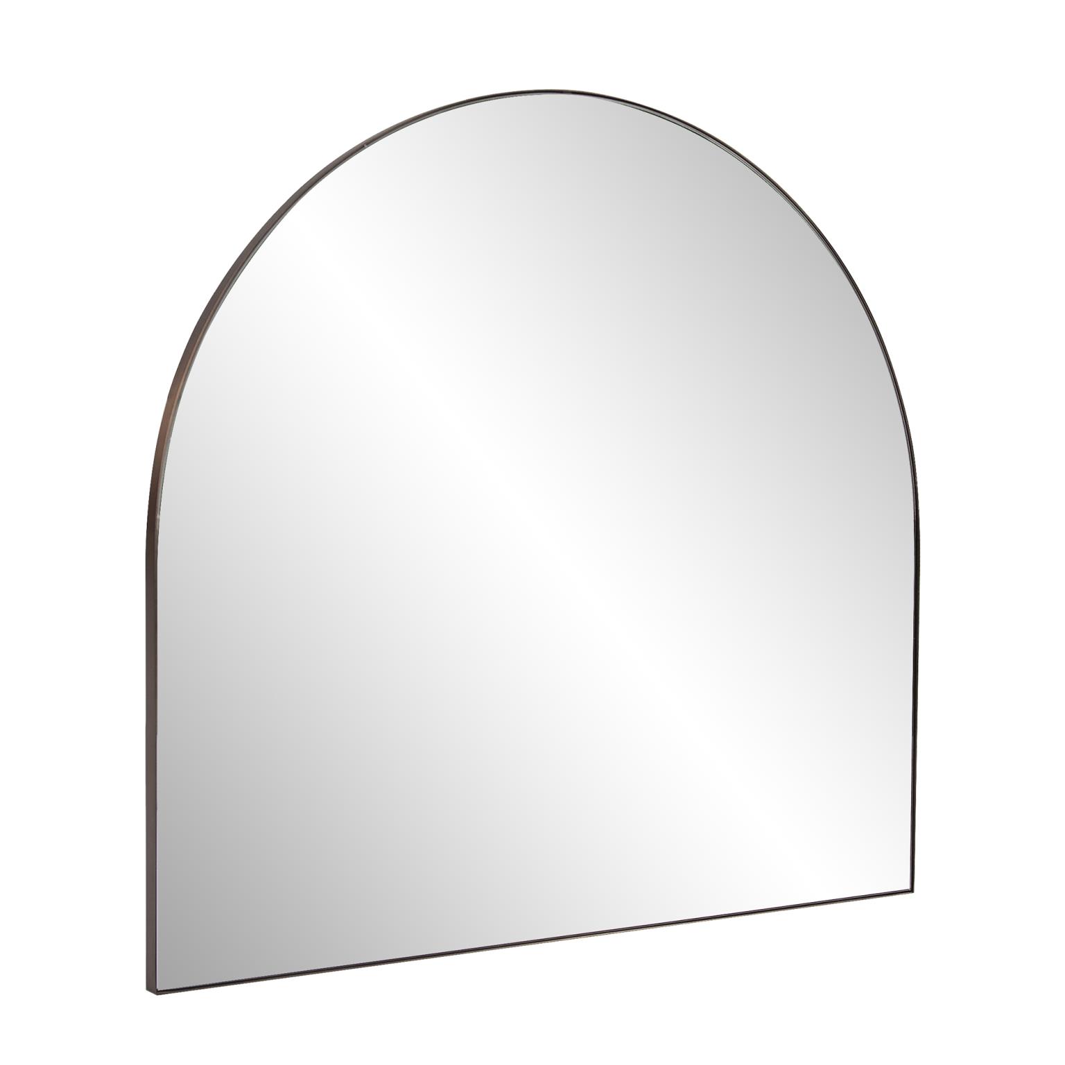 Tyler Dillon Stainless Steel Framed Wall Mirror, Van Buren Collection