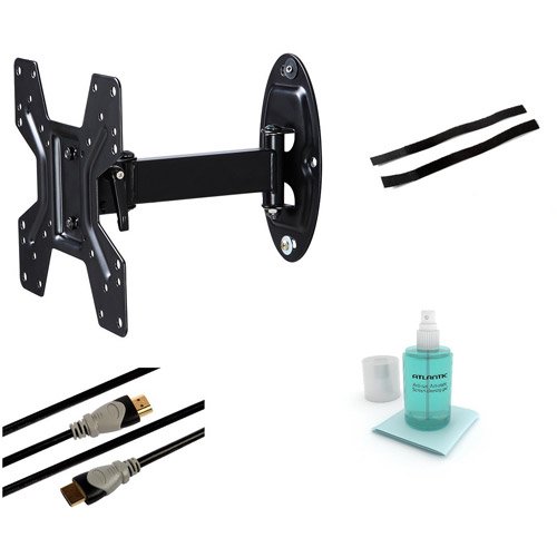 Full Motion Wall Mount Kit for 10" to 42" Flat Panel TVs
