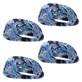 thumbnail image 1 of Diadema ancha para mujer, diadema bohemia, bandana de entrenamiento, bandana elástica antideslizante MFZFUKR CPB-DE-LYY690-7, 1 of 5