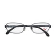 thumbnail image 2 of NEW PUMA 15421 MENS/WOMENS DESIGNER FULL-RIM DIRTY BLUE / BLACK UNIQUE DESIGN MUST HAVE STYLISH FRAME DEMO LENSES 52-17-135 FLEXIBLE HINGES EYEGLASSES/GLASSES, 2 of 9
