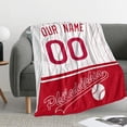 thumbnail image 3 of Philadelphia Blanket Throw Blanket Custom Any Name and Any Number Gifts for Men Women Baby, 3 of 6