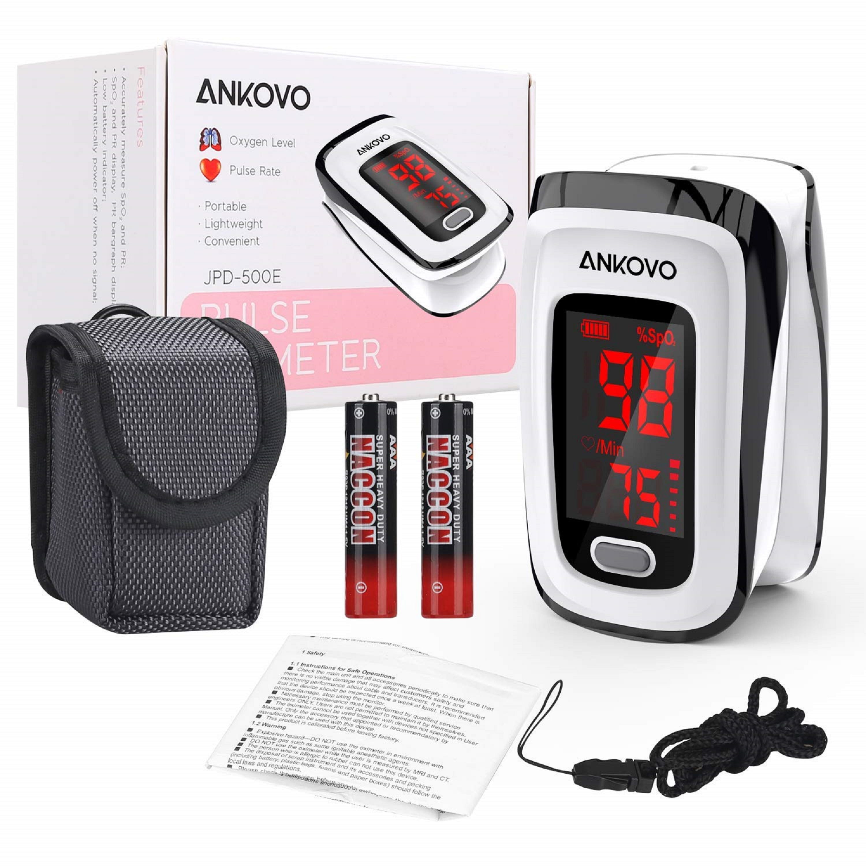 Heart Rate Spo2 PR Portable Finger Pulse Oximeter With Sleep Monitor IR  YU8 