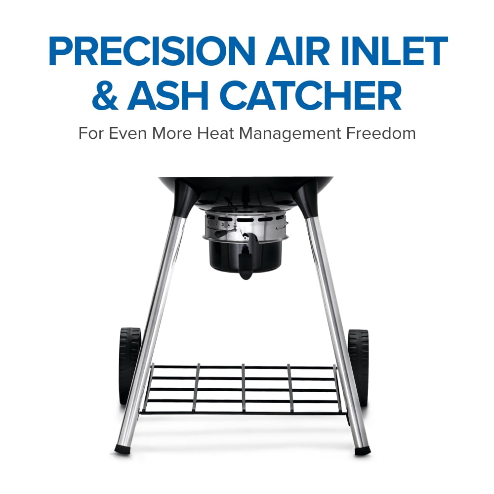 Napoleon 22 in. PRO22 Kettle Charcoal Grill in Black