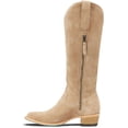 thumbnail image 3 of Lane Women's Plain Jane Suede Tall Western Boot Round Toe Beige 9 M  US, 3 of 7