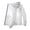 White, variant on Gubotare Mens Rain Jacket autumn sunscreen windproof and rainproof outdoor sports casual breathable jackets (White, M)