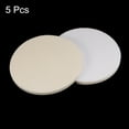 thumbnail image 3 of 5Pack Wool Felt Polishing Pads, 5 inch Buffing Wheel Polish Pad Flocking Hook & Loop Back, 3 of 6