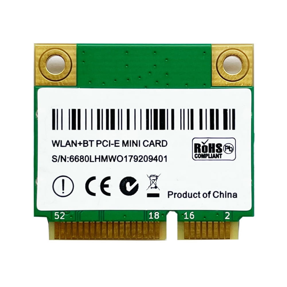 Dual Band Network WiFi Card 5.2 2.4G/5GH WiFi Card Mini PCIExpress WIFI 6E