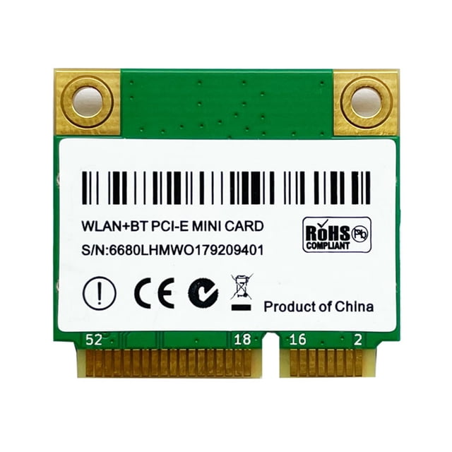 Tarjeta de red Tarjeta de red de doble banda compatible con Bluetooth 5,2 2,4G/5GH adaptador de red inalámbrica 5374M WIFI 6E tarjeta de red inalámbrica para ordenador portátil FLhrweasw El nuevo