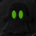 thumbnail image 4 of Halloween Pillow Covers 18x18 inch Set of 2, Green Eyes Black Ghost Throw Pillow Cases Soft Plush Faux Fur Wool Couch Cushion Case for Chair Sofa Bedroom Living Room Home Decor, 4 of 5