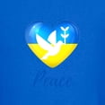 thumbnail image 3 of CafePress - Ukraine Flag Peace Dove T Shirt - Dark T-Shirt Kids XS-XL, 3 of 4