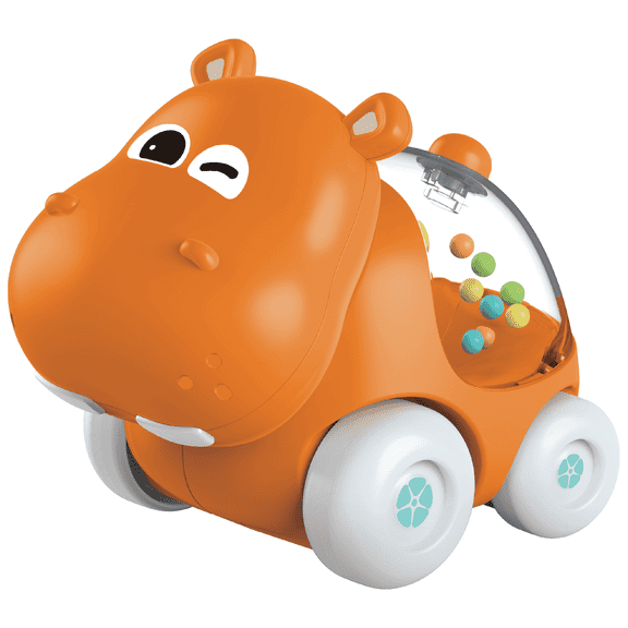 Interactive Push Toy with Rolling Balls