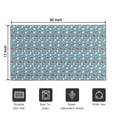 thumbnail image 5 of Light Blue Christmas Snowman Pattern Door Rugs,Washable Non Slip Door Mats Indoor,Decorative Door Mats,Entry Mat Indoor for Entrance,Bedroom,Kitchen,Bathroom,17"x30", 5 of 6