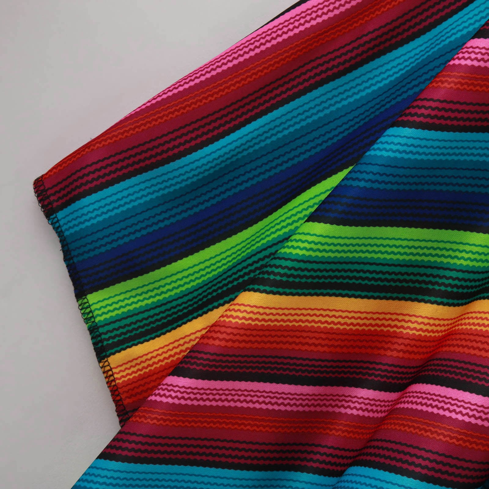 Poncho Mexicain Pour Homme à Franges Rayé - Style Ethnique Festif, Débardeur à Bretelles Larges, Pour Halloween, Fêtes, Déguisement