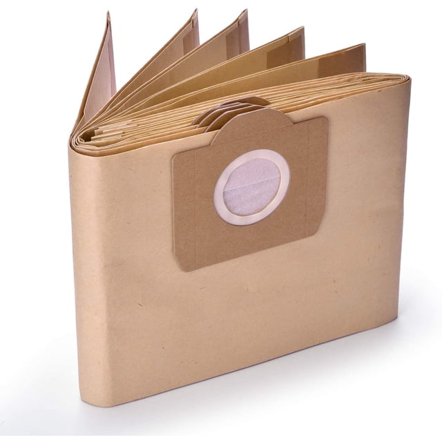 10 Piezas -6.959-130.0 Bolsa de Papel para Polvo, Bolsas de Aspiradora, Aspiradora de Repuesto en Seco y Húmedo, para K?rcher WD3 WD3 Premium SE4001 MV3 WD3200 WD3500P A2204 A2534