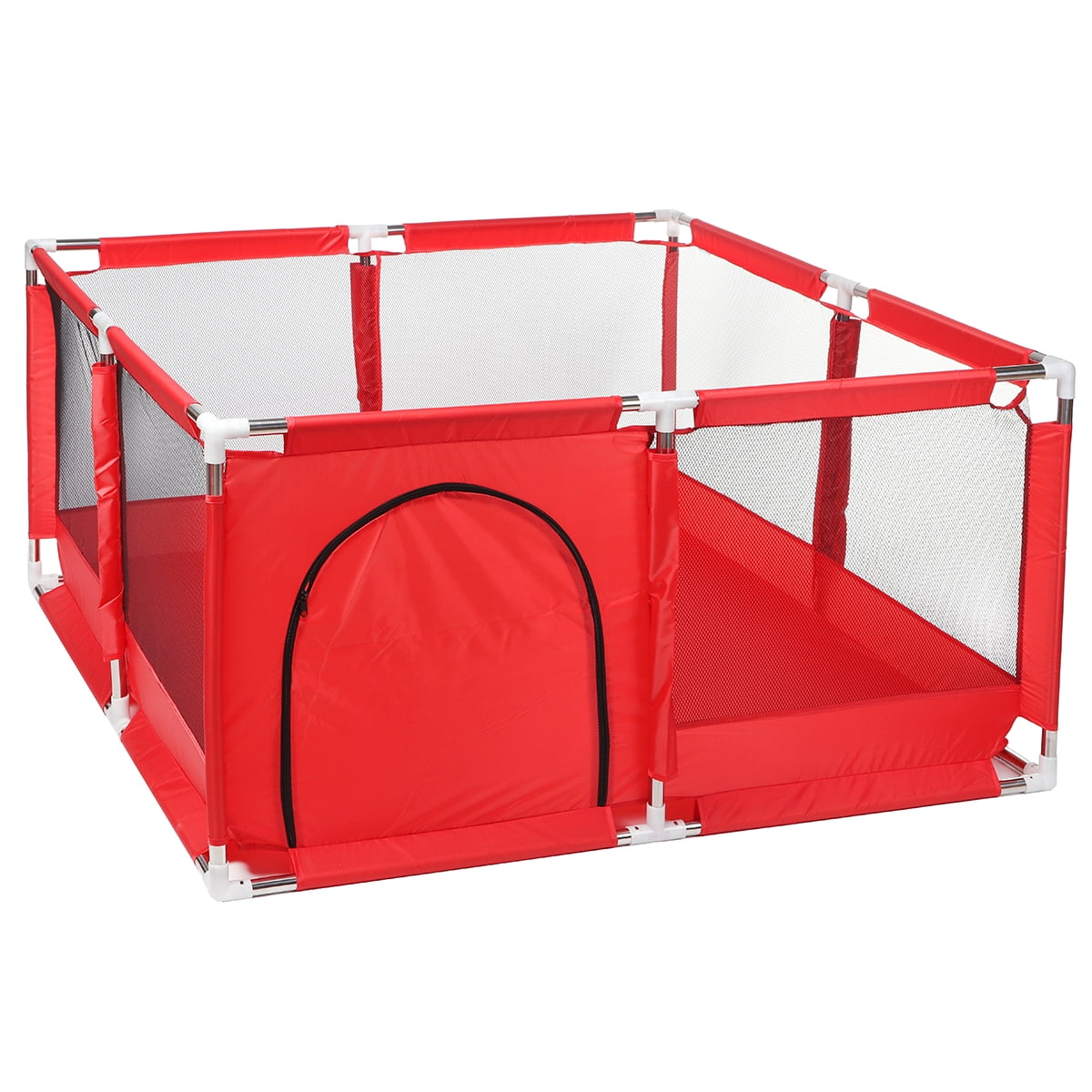 Baby Playpen, Outdoor Play Yard, Portable Play Yard 4Panel Baby