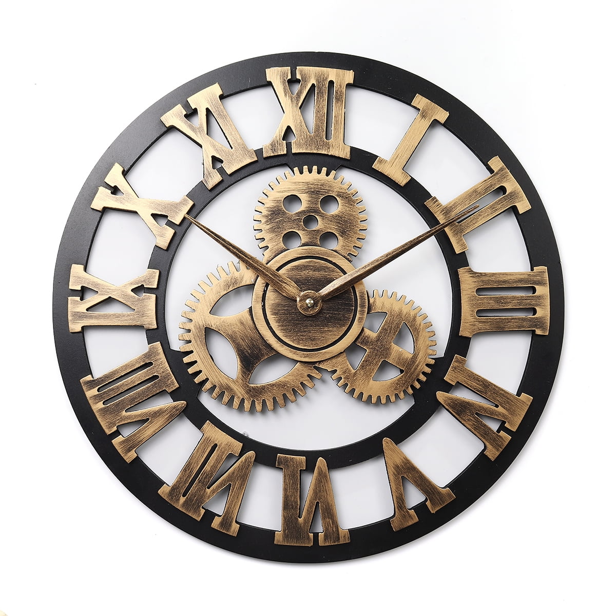 Bestgoods Large Decorative Wall Clock,18inch/20inch Retro Roman Clock