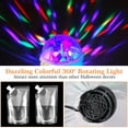 thumbnail image 5 of GVDV 5Ft Halloween Inflatable Pumpkin Ghost with 360° Rotating Colorful LED Lights, Cute Indoor/Outdoor Decor for Party, Yard, Lawn, 5 of 10