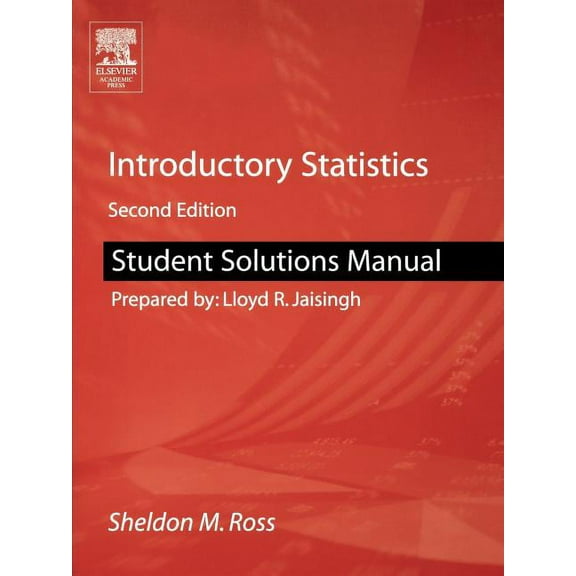 Student Solutions Manual for Introductory Statistics, (Paperback)