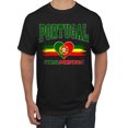 thumbnail image 2 of Wild Bobby Portugal Flag Heart Forca Portugal Graphic | Women's Novelty T-Shirt | Soccer Football Fan Game Day Gift for Her Unisex Men Tee, 2 of 5