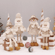 thumbnail image 2 of Adornos navideños de Año Nuevo 2022 para el hogar 25 estilos Altura 30 cm Muñeco de Papá Noel Regalos para niños Adornos de ventana Navidad, 2 of 5