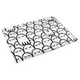 thumbnail image 2 of MKHERT Cute Cartoon Ghosts Funny Halloween Theme Doormat Rug Home Decor Floor Mat Bath Mat 30x18 inch, 2 of 3