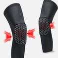 thumbnail image 3 of Basketball Badminton Knee Pad Replacement Replacement Sweat Nonslip Sweat Absorbent Breathable Protective Brace Support Protector L Black, 3 of 9