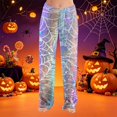 thumbnail image 6 of Halloween Womens Flannel Pajama Pants Women'S Pajama Pants-Lounge Pants With Drawstring & Pockets Casual Pjs Sleep Bottoms Sleep Pants, 6 of 6