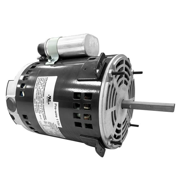 HANKITCHENLON'S 1/2HP UL-Listed AC Motor | 115V-230V, 1625RPM, 5/8"x2.9" Shaft Diameter | Air Compressor & Industrial Use