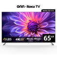 thumbnail image 1 of TV Onn 65 pulgadas QLED 4K Roku TV 65CQ10TR, 1 of 10