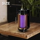thumbnail image 5 of Muyoka Mosquito Killer para exteriores e interiores, 3000V Electronic Metal Mesh Outdoor Rainproof Insect Killer, Mosquito Trap Lamp para el hogar, jard铆n, patio, 5 of 7