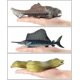 thumbnail image 2 of Simulated Deep Sea Life Animals Figurines Realistic Plastic Deep Ocean Animals Model for Ocean Animal Collection, EEL, Sailfish, Dunkleosteus, Set of, 2 of 4