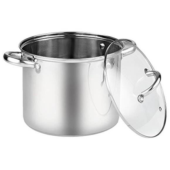 Cook N Home 8 Quart Stainless Steel Stockpot with Lid