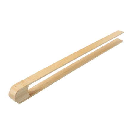 

1pc Kitchen Tong with Magnet Bamboo Toast Tong Food Serving Tong Kitchen Accessory