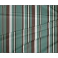 thumbnail image 4 of oneOone Rayon Mint Green Fabric Stripes Fabric For Sewing Printed Craft Fabric By The Yard 56 Inch Wide-AQ, 4 of 8