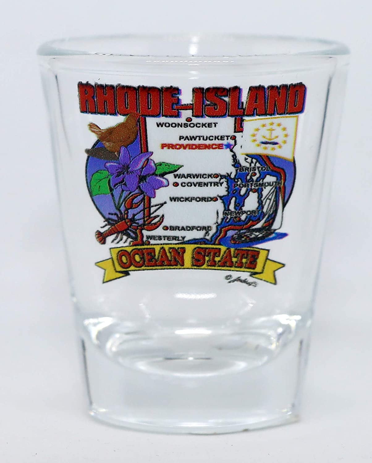 Montana "Big Sky Country" Souvenir Shot Glass | 2.25" Tall Collectible State Themed Glass