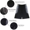 thumbnail image 4 of Bermuda Short, Pantalones Cortos para Hombre, Deportivo, Uso Diario, Entrenamiento, Comodo Dahirim Store FU412, 4 of 4