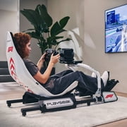 Playseat® Formula Instinct F1® Edition Racing Simulator Cockpit with X-Adapt™ Adjustment, White