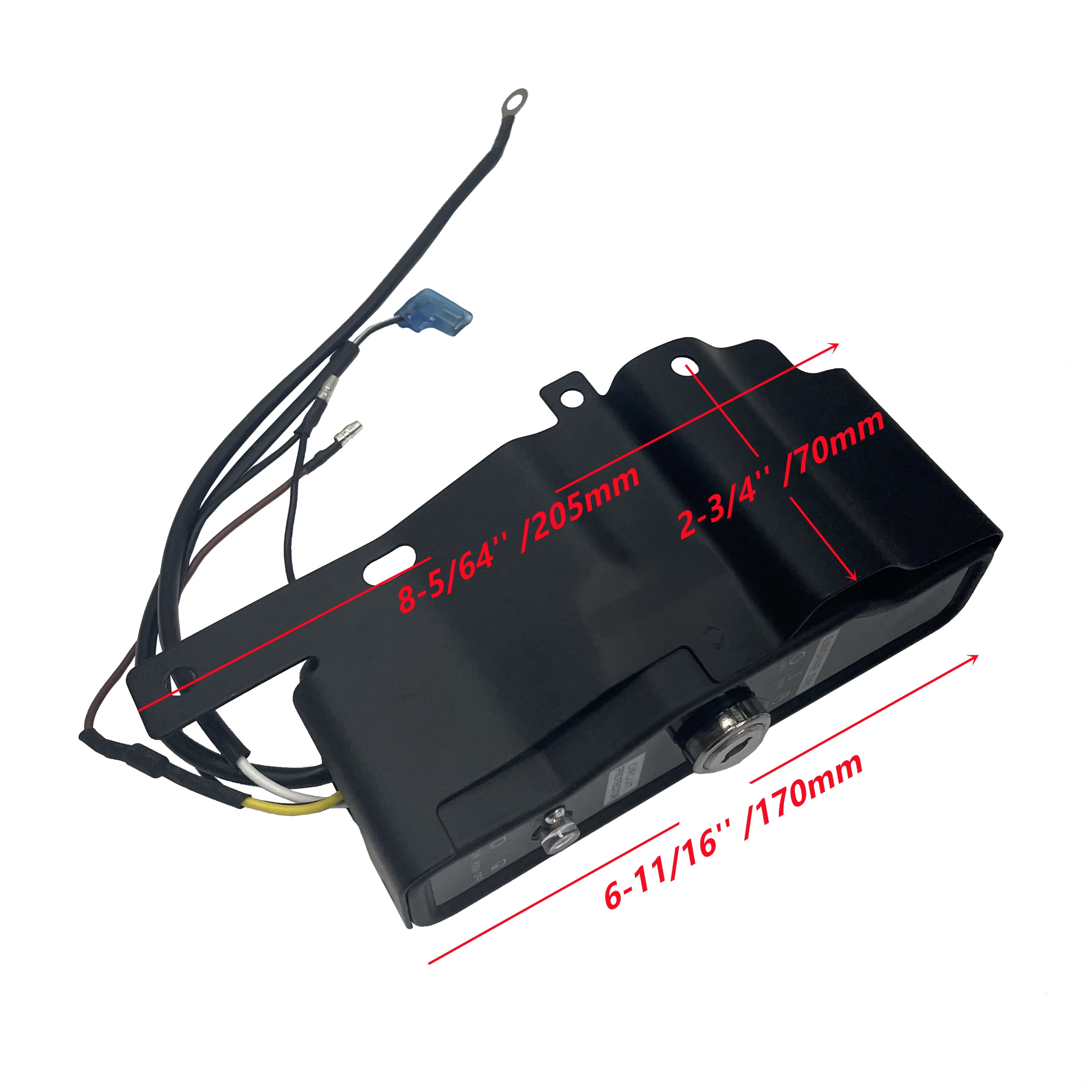 Ignition Switch Box for Harbor Predator 13HP 420cc 60340 60349 69736 Gas Engine