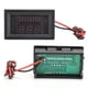 thumbnail image 3 of Voltímetro Digital DC Equipo Eléctrico Digital Medidor de Voltaje Pantalla Voltímetro de Batería de Litio 12V 60V Rojo, 3 of 8