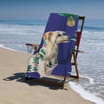 thumbnail image 4 of PHYHOO Cactus Beach Towel Oversized Microfiber Sand Free Beach Towel Quick Dry, Animal Lightweight Pool Towels for Adults Travel Towel for Gym Yoga Camp Swim 30x60in, 4 of 8