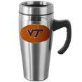thumbnail image 1 of NCAA Virginia Tech Hokies Tasse de Voyage en Acier avec Poignée, 1 of 3