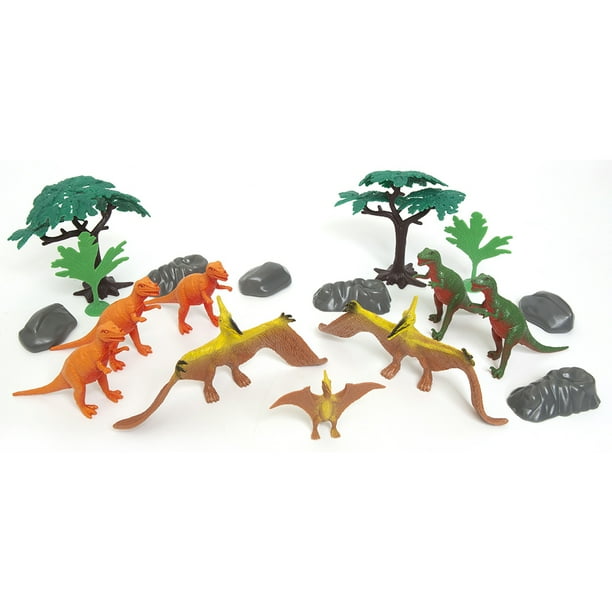 Zoo Troop Dinosaur Play Set - 40 Pieces for Preschool Classrooms