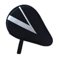 thumbnail image 4 of Portador de la Caja de la Paleta Cola Funda para Raqueta de Tenis de Mesa 1 Paleta 3 Pelotas Blanco Negro, 4 of 8