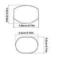 thumbnail image 4 of Clavijas de afinador Advancent 6 piezas blancas para instrumentos musicales, 4 of 6
