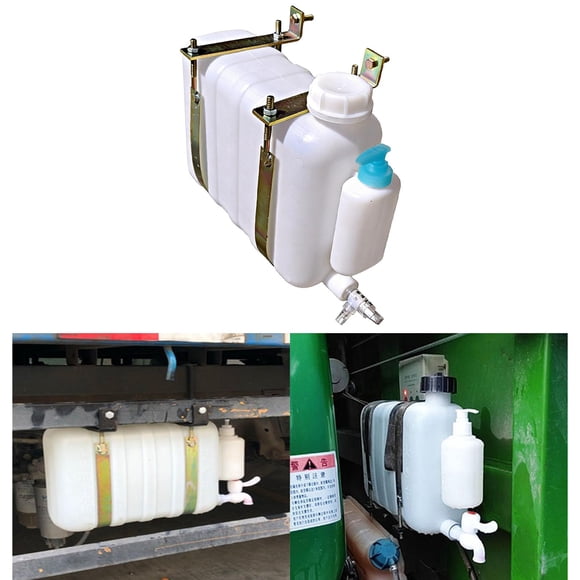Contenedor de agua colgante para camiones, accesorio práctico que ahorra espacio, color aleatorio Capacidad de 14 kg