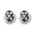 thumbnail image 3 of foco LED antiniebla 2 bombillas H7 LED súper brillantes color blanco canbus sin errores 27 SMD 5050 Blub Amonsee No, 3 of 6
