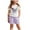 Purple, variant on ZhuoLiL 3 Year Old Girl Clothes Girls And Boys Summer Short Sleeve Round-Neck Blouses And Casual Shorts Baby Sport Suit Shorts(3-8Y)